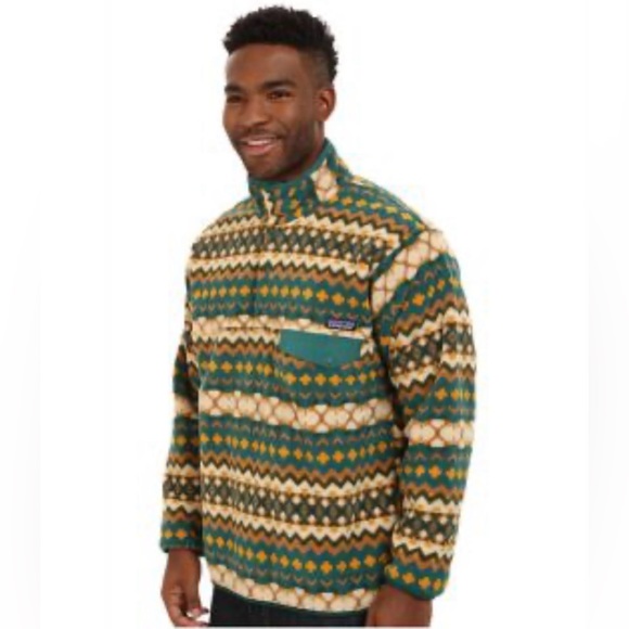 Patagonia Men's Cliff Synchilla® Snap-T® Pullover size M